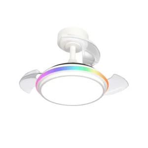 Ceiling Fan, ABS, RGB, Ceiling Mount, DC Motor