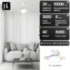 Ceiling Fan, ABS, RGB - view 6