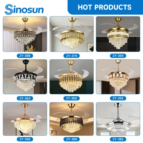 Ceiling Fan, AC175-265V, 96W - view 4