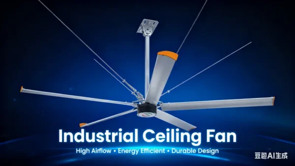 Ceiling Fan, ADF73, 24ft, Aluminum, DBA - view 5