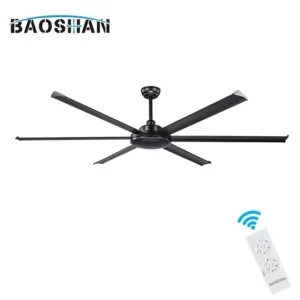Ceiling Fan, Aluminum, 100 W, FE+Aluminum Blade