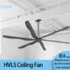 Ceiling Fan, Aluminum, PMSM, HVLS