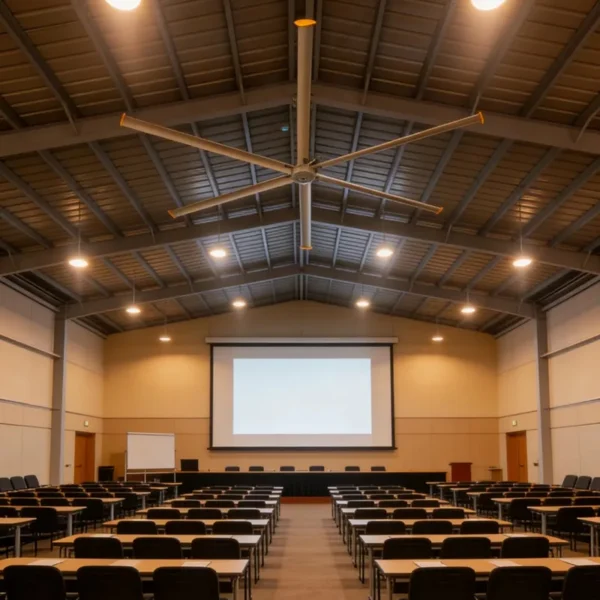 Ceiling Fan, Aluminum, PMSM, HVLS - view 4