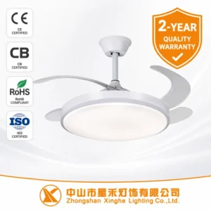 Ceiling Fan, APP, CCT, LED, XH-6008, 120V, DC Motor