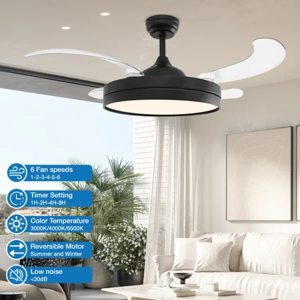 Ceiling Fan, APP, LED