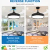 Ceiling Fan, APP, LED - view 3