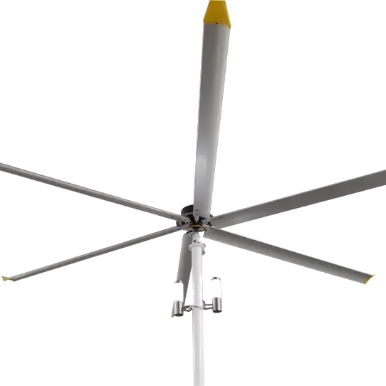 Ceiling Fan, Axial, 380V, Aluminum, 24ft