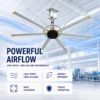 Ceiling Fan, BIOTE, HVLS, 6.2m, 20ft - view 4