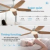 Ceiling Fan, BLDC, ABS, LED - view 3