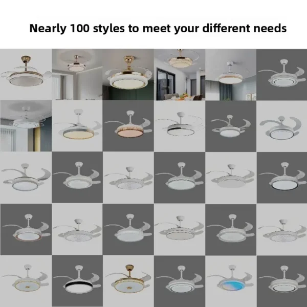 Ceiling Fan, BLDC, HYF196wh-003 - view 2