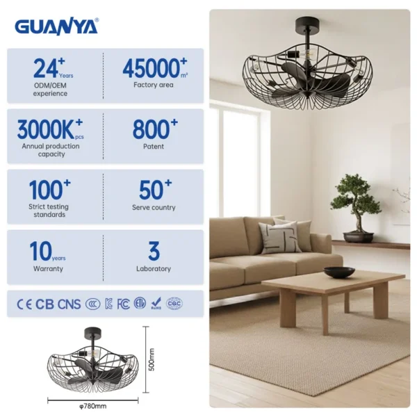 Ceiling Fan, BLDC, L780007 - view 5
