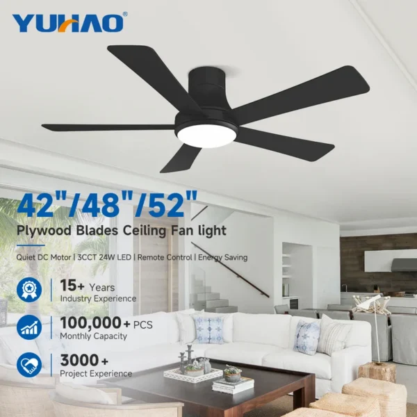 Ceiling Fan, BLDC, LED