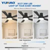 Ceiling Fan, BLDC, LED - view 3
