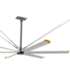 Ceiling Fan, BLDC, PMSM, 220V/230V, Aluminum - view 2