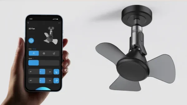 Ceiling Fan, Brushless, 35W, Plastic - view 5