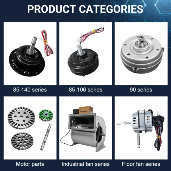 Ceiling Fan, Brushless, Copper, 24V - view 6