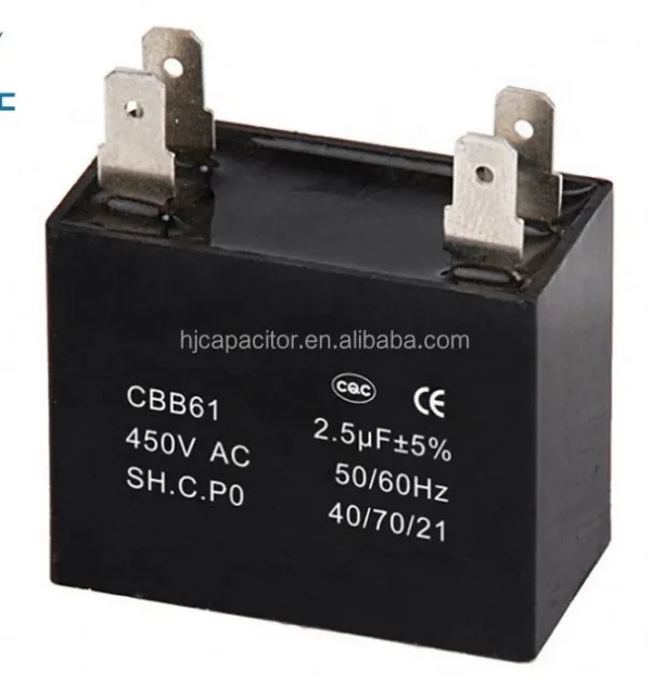 Ceiling Fan, CBB61, 450V, 1UF, 1.5UF - view 2