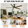 Ceiling Fan, CFM, 6400CFM, 40W - view 6