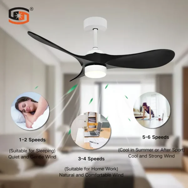 Ceiling Fan, Copper, SD-CF024 - view 3