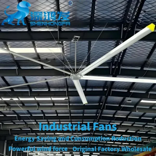 Ceiling Fan, Dia.2.1m, HVLS, 7ft, PMSM
