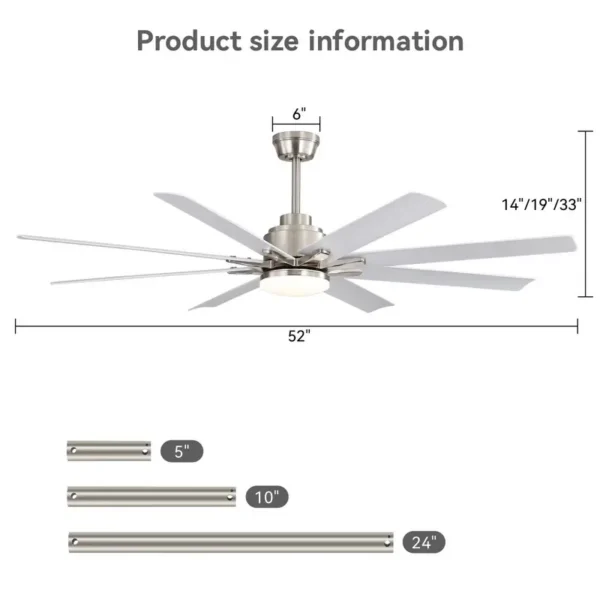 Ceiling Fan, Electric, ABS - view 6