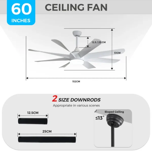 Ceiling Fan, ESC, LIGHTING, Inverter - view 2