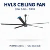 Ceiling Fan, FJDIAMOND, 10ft, HVLS, IE5