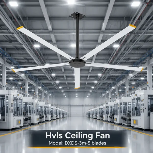 Ceiling Fan, GIMEFAN, 3m, Axial, HVLS