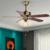 Ceiling Fan, HSG, 208B, Copper - view 3