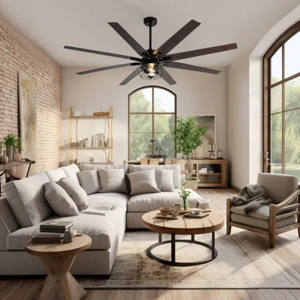 Ceiling Fan, HSG, 36W, Metal - view 3