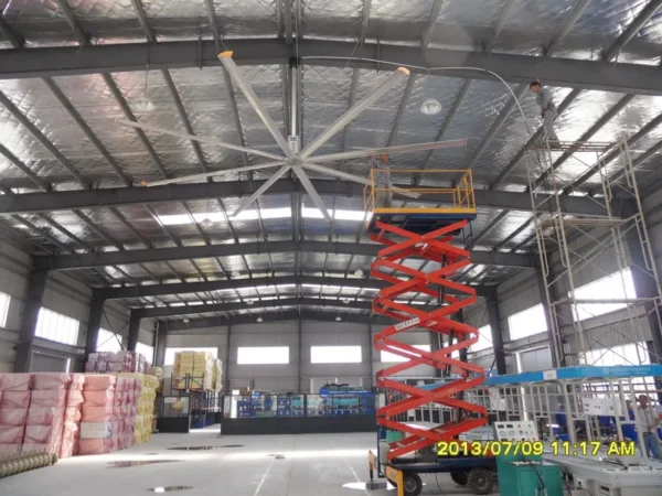 Ceiling Fan, HVLS, 220-240, 1.1KW - view 4