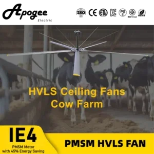 Ceiling Fan, HVLS, 220 V, 12500m³