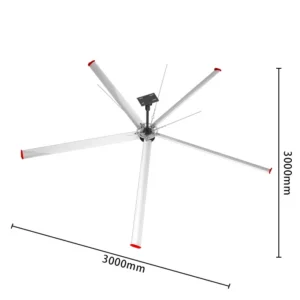 Ceiling Fan, HVLS, 220 V, Aluminum Alloy