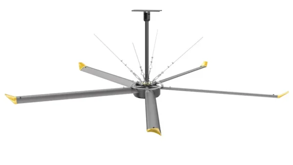 Ceiling Fan, HVLS, 220 V, Aluminum Alloy - view 2
