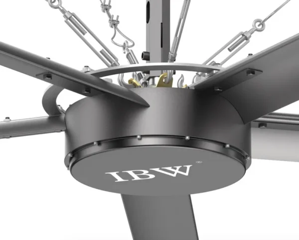 Ceiling Fan, HVLS, 220 V, Aluminum Alloy - view 3