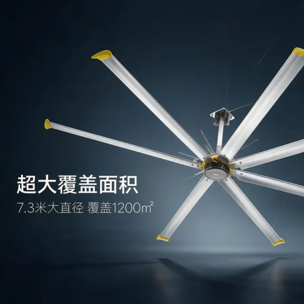 Ceiling Fan, HVLS, 220 V, Electric - view 6