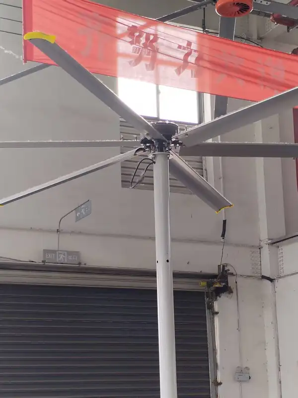 Ceiling Fan, HVLS, 24ft, Aluminum, 380V - view 2
