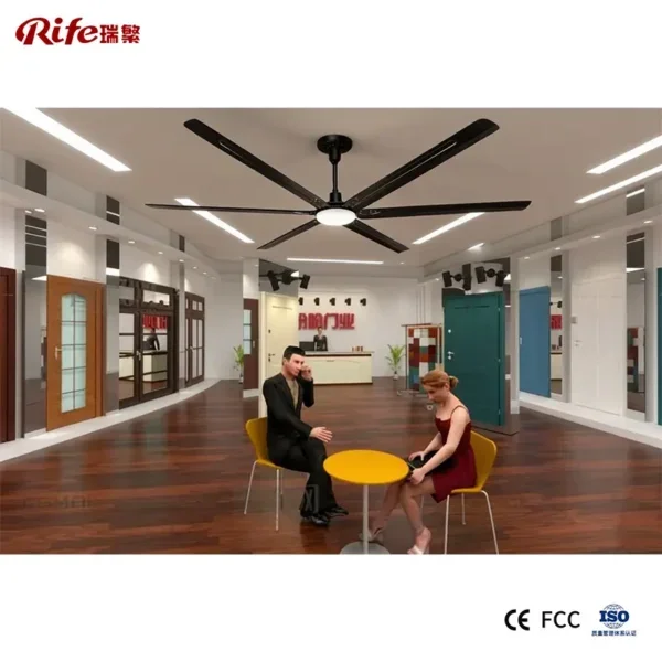 Ceiling Fan, HVLS, 3000mm, Steel, FCC