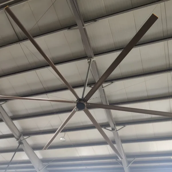 Ceiling Fan, HVLS, 40dB, 380V, Aluminum - view 2