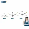 Ceiling Fan, HVLS, 7-24ft, PMSM, VFD - view 2
