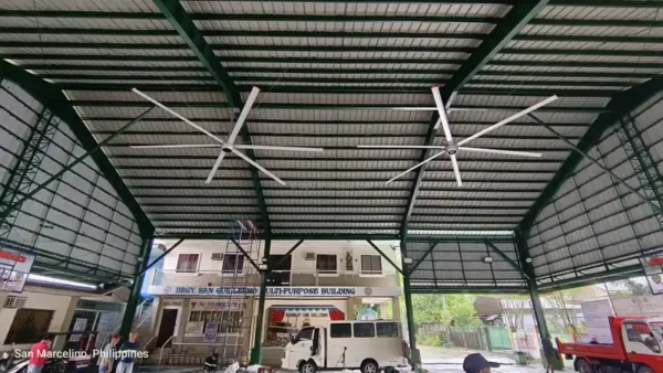 Ceiling Fan, HVLS, Aluminum - view 2