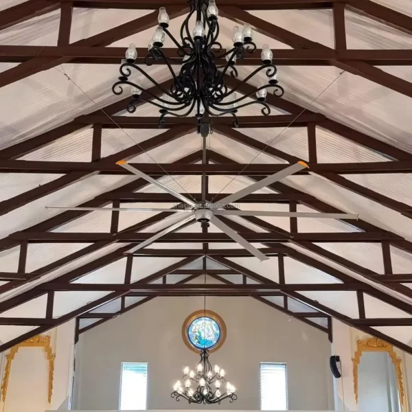 Ceiling Fan, HVLS, Aluminum - view 4