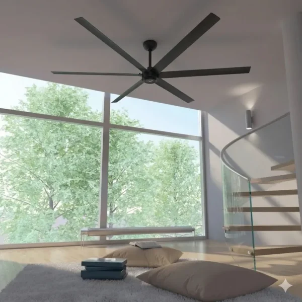 Ceiling Fan, HVLS, Aluminum, 170000CFM - view 6