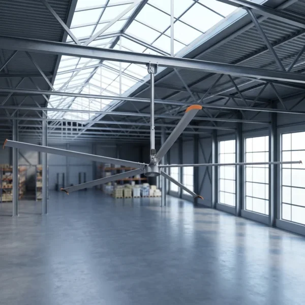 Ceiling Fan, HVLS, Aluminum, 220V, 380V - view 2