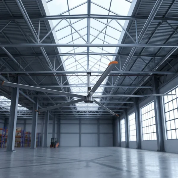 Ceiling Fan, HVLS, Aluminum, 220V, 380V - view 3