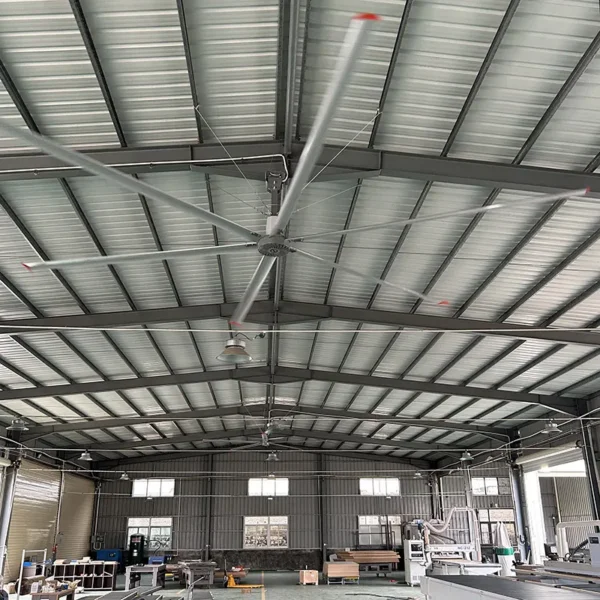 Ceiling Fan, HVLS, Aluminum, 220V, 380V - view 5