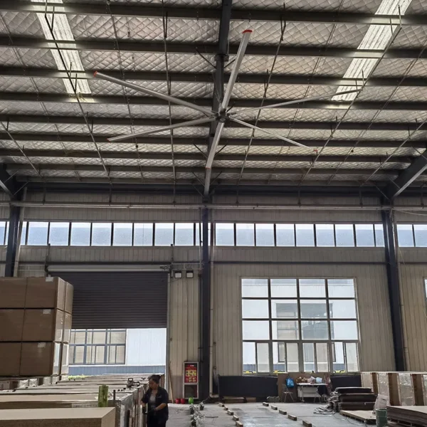 Ceiling Fan, HVLS, Aluminum, 220V, 380V - view 6
