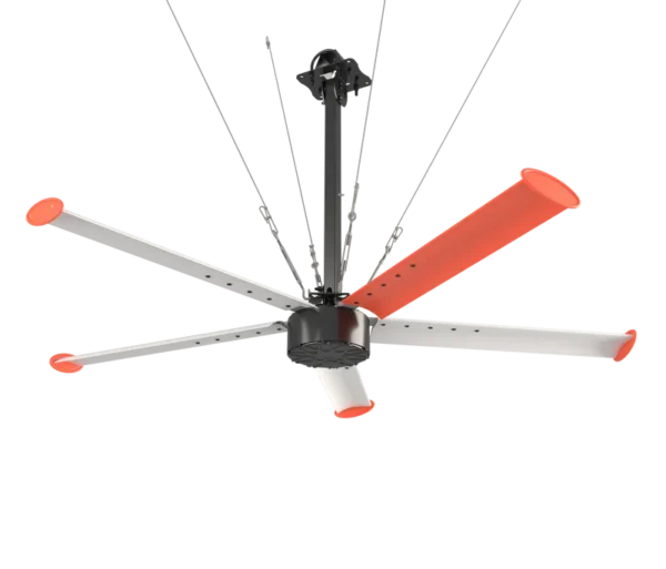 Ceiling Fan, HVLS, Aluminum, 3M - view 3