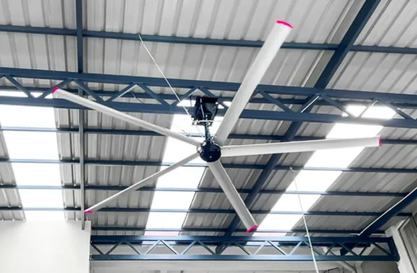 Ceiling Fan, HVLS, Aluminum, 3M - view 4