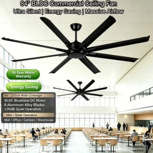 Ceiling Fan, HVLS, BLDC